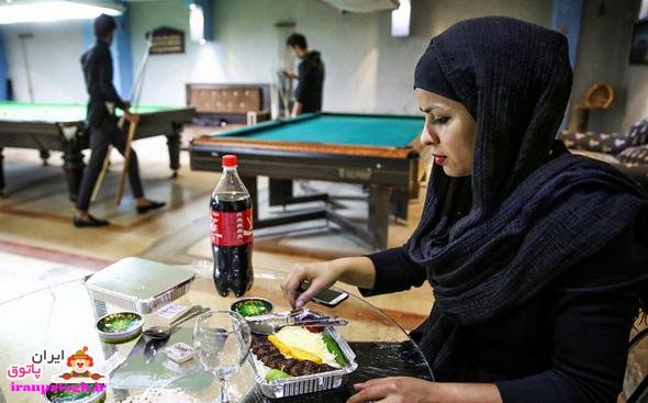 تصاویر : نابغه بیلیارد ایران
