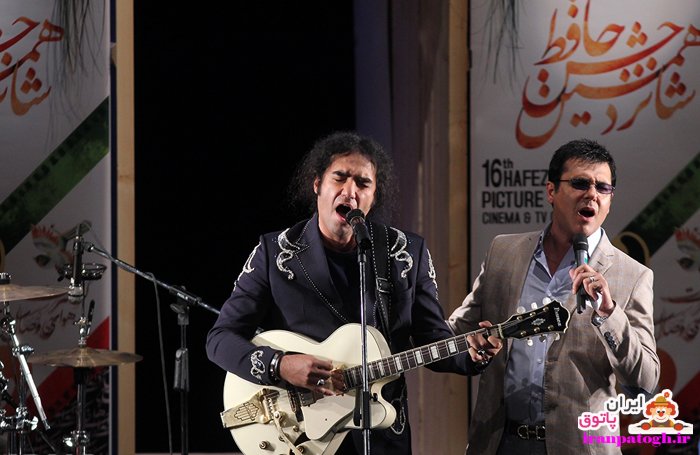 عکس بازیگران ایرانی ساپورت پوش و مبتذل در جشن حافظ