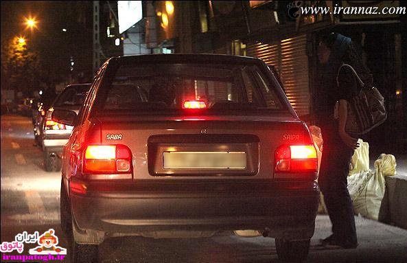 دختران خیابانی تهران ساعت 12 شب به بعد (عکس)