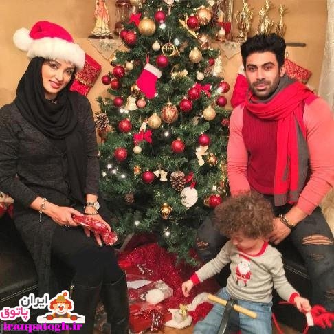 عکس روناک یونسی و همسرش در کریسمس 2017