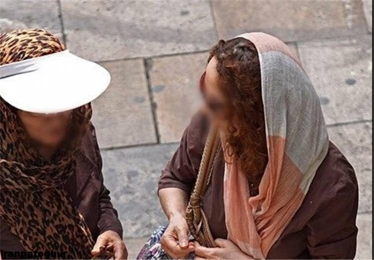 عکس دختران نیمه لخت در خیابان های تهران