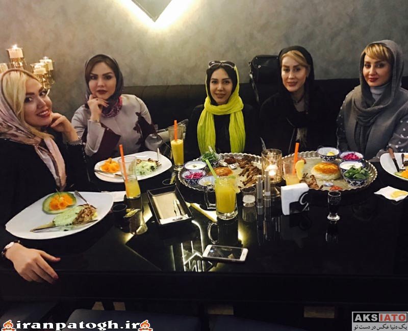 بازیگران بازیگران زن ایرانی دورهمی هنرمندان خانم در رستوران نیل (4 عکس)