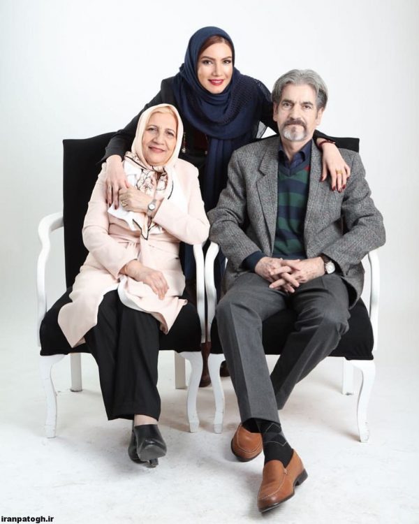 عکس های متین ستوده با خانواده بازیگر زن