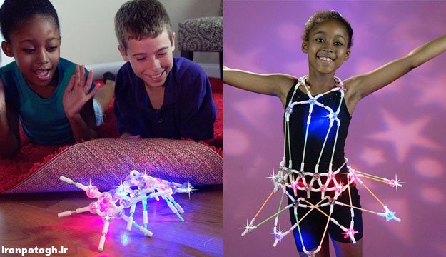 خرید بازی خلاقیت اتصالات نورانی چراغدار