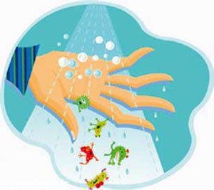 اهمیت بهداشت دست ها ,روش شستن صحیح دست و ناخن ها , بهداشت دست ها و شستشوی آنها, دستها و ناخنهای‌ آلوده‌ عامل بیماری های انگلی, دستهای آلوده و عفونت ها روده ای