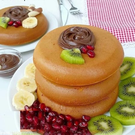 طرز تهیه پنکیک ژاپنی آموزش انواع کیک و شیرینی مرحله به مرحله