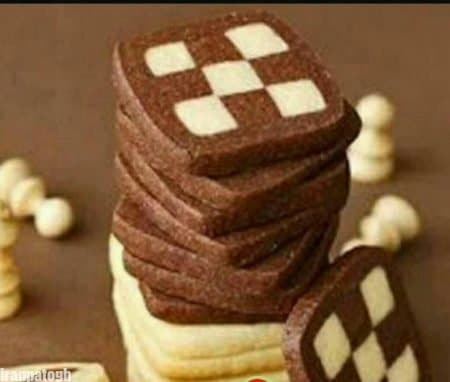 طرز تهیه شیرینی شطرنجی 