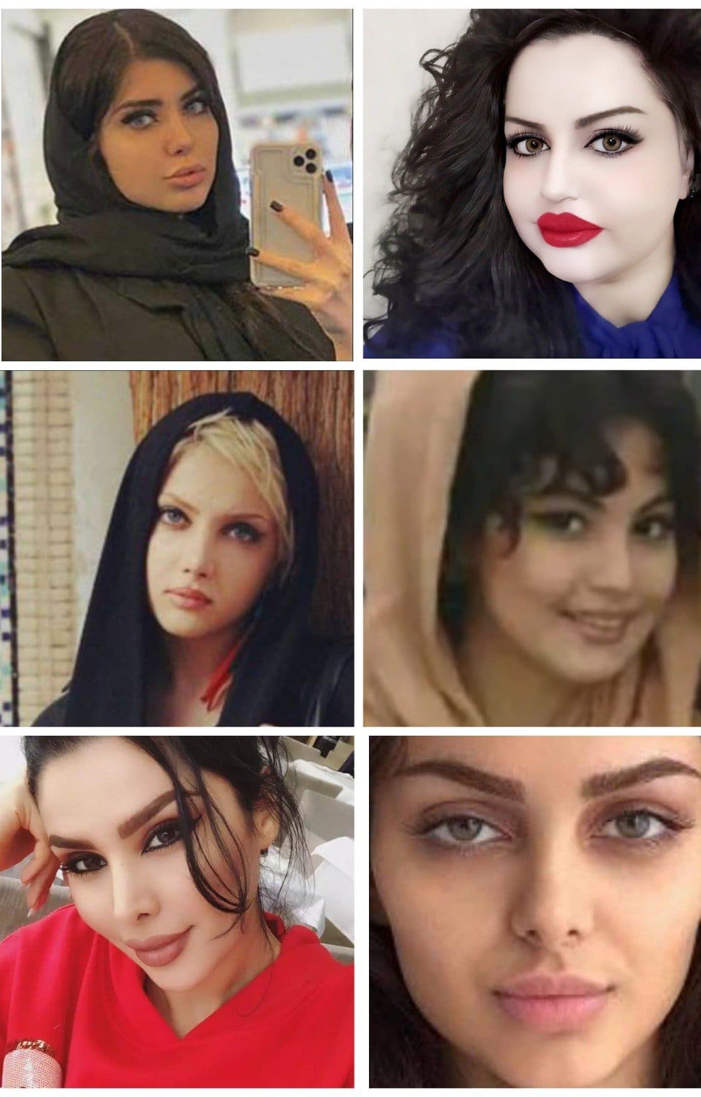 هفت دختر ایرانی در لیست زیباترین و جذابترین دختران جهان